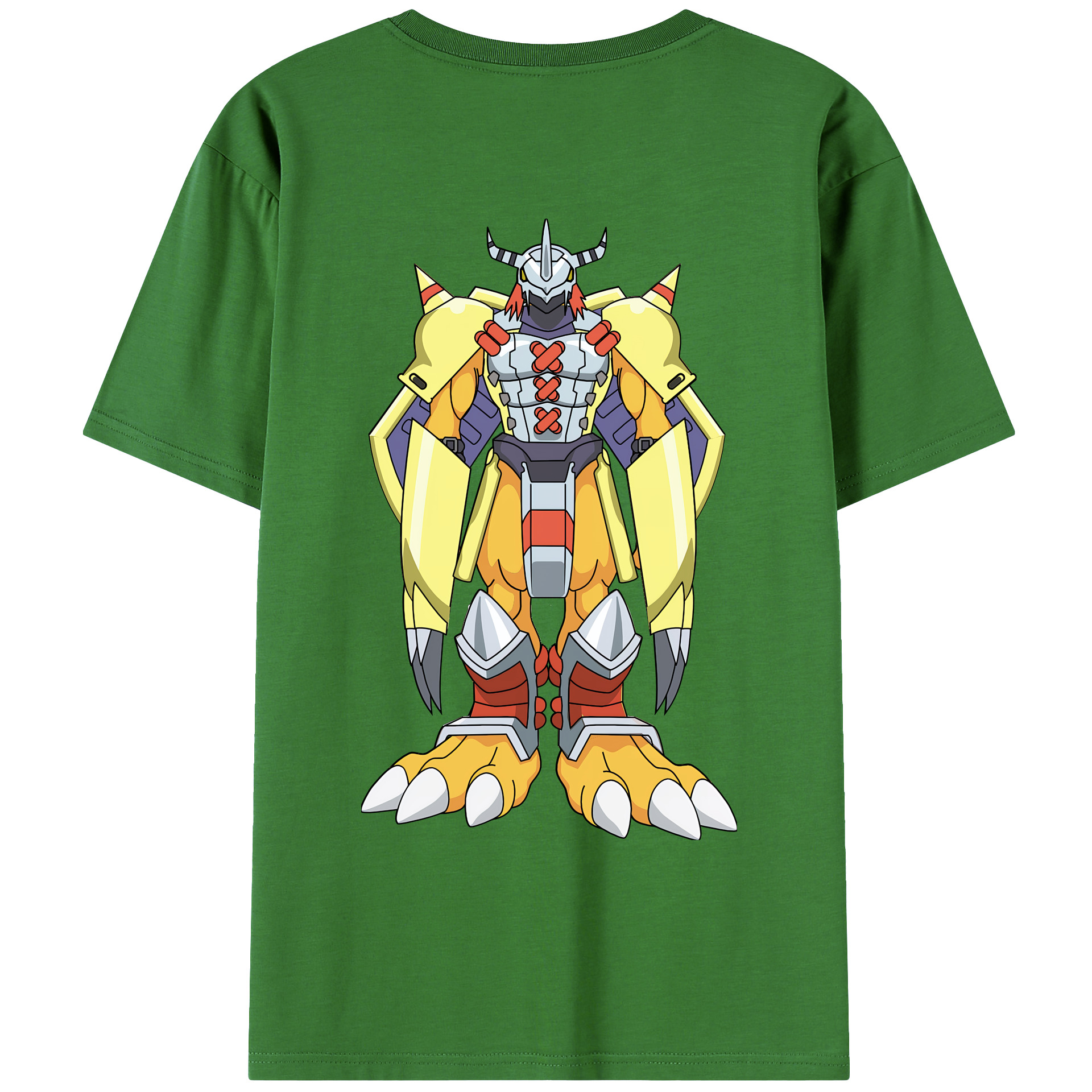 （画像用） Digimon デジタルモンスター/デジモン レディース半袖Tシャツ(バックプリント)